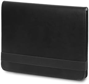 Moleskine Чехол для ноутбука 10 дюймов из черного полиуретана с эластичными боковинами и вельветовой подкладкой 11241278