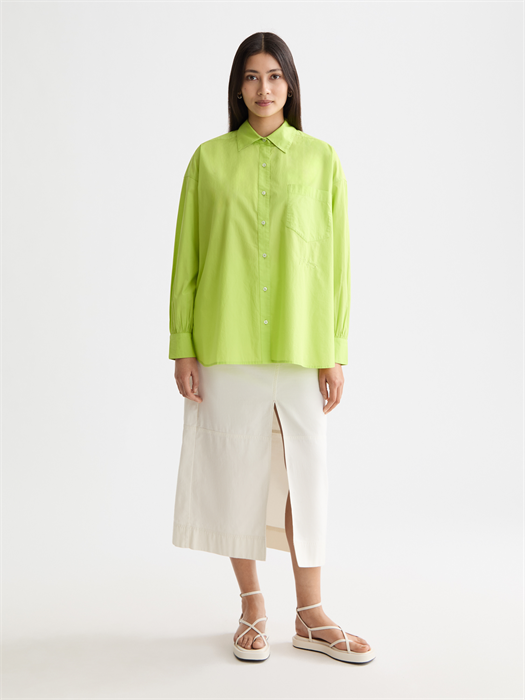 Эмброшированная оверсайз блузка Scotch &amp, Soda Girlfriend, идеальная для лета 11234565