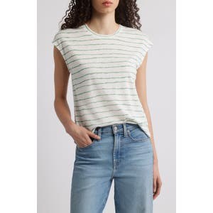 Легкая льняная футболка Wit &amp, Wisdom с короткими рукавами-реглан, 55% лен, 45% полиэстер 10048460