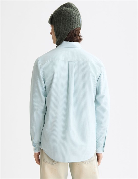 Рубашка в тонкую полоску от Scotch &amp, Soda с классическим силуэтом для улучшения вашего повседневного образа 11177757