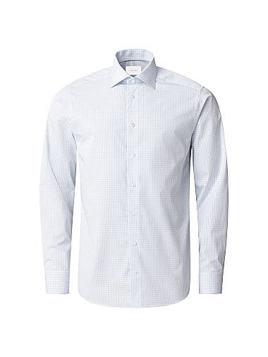 Рубашка современного кроя в клетку из органического хлопка с длинным рукавом от Eton 11166191