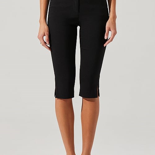 ASTR the Label Капри Cardin с высокой талией и эластичной тканью для комфортной посадки 11231196