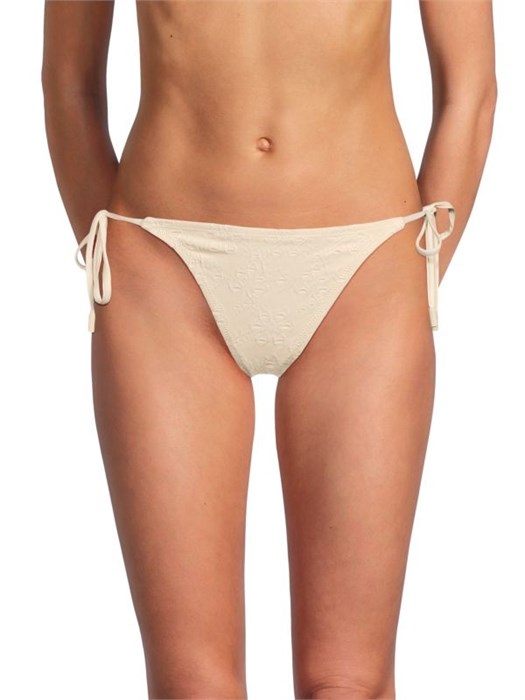 Текстурированные бикини Red Carter с боковыми завязками и низкой талией, минимальное покрытие 11170690