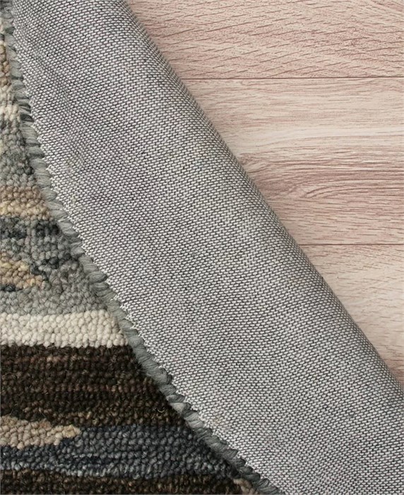 LR Home Круглый ковер Sweet SINUO-121, диаметр 183 см, с абстрактным принтом, 100% шерсть, высота ворса 1,3 см 11221567