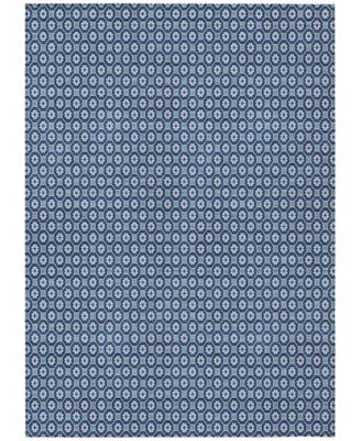 Addison Ковер с геометрическим узором 2',6 ,x3',10 ,, ультратонкий, для внутреннего и внешнего использования, 100% полиэстер 11225418