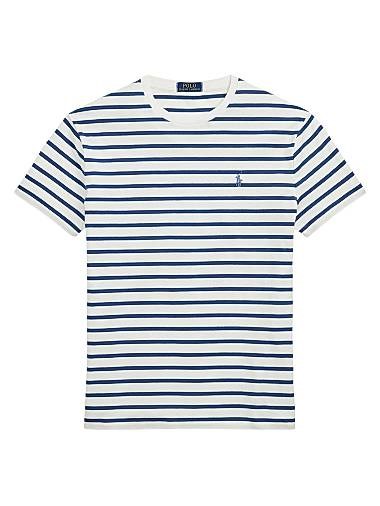 Классическая футболка из хлопкового джерси в полоску от Polo Ralph Lauren 11014458