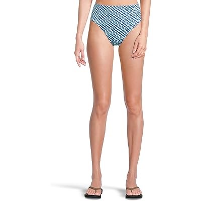 Бикини с высокой талией и защитой UPF 50 Tommy Bahama Palm Modern Mosaic, 75% переработанный нейлон 11171050