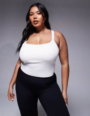 4505 Молодёжный безшовный спортивный топ с бюстье и открытой спиной, идеальный для фитнеса 11178433