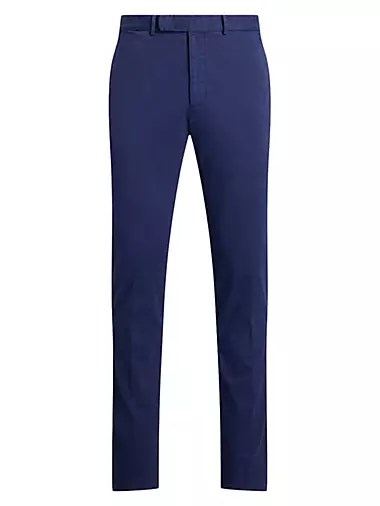 Узкие эластичные брюки Ralph Lauren, облегающий фасон, 97% хлопка, португальского производства 10041827