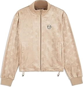 Стильная и удобная женская велюровая спортивная куртка Sergio Tacchini Gabrisa из 93% полиэстера 10020558