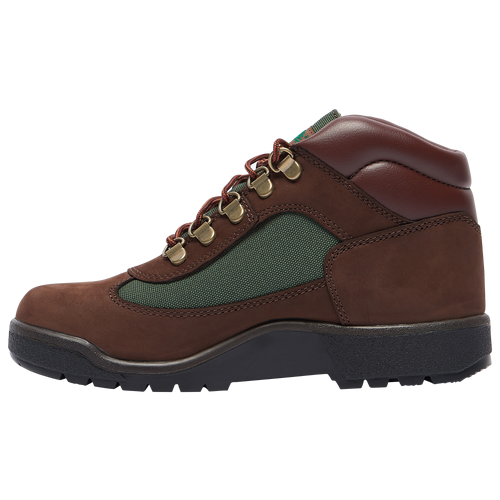 Ботинки Timberland Field Boots Mid для мальчиков из водонепроницаемой кожи с защитой для треккинга 11235067