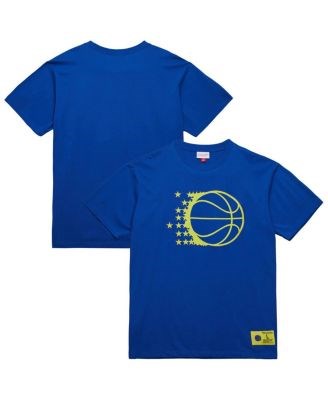 Mitchell &amp, Ness Мужская футболка Orlando Magic Hardwood Classics Neon Nights Premium, 100% хлопок, плотный материал 11223770