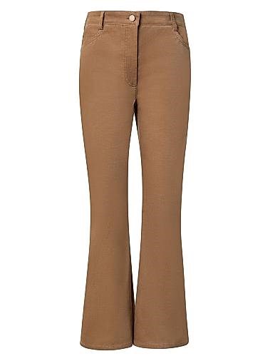 Кроп-джинсы из смесового денима с пятью карманами Cali от Akris Punto, произведенные в Италии 11168321