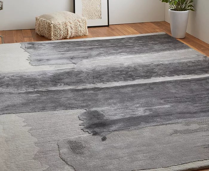 Feizy Коврик Anya 8921F 61x91 см, 65% шерсти, современный абстрактный дизайн, ручная работа 11233468