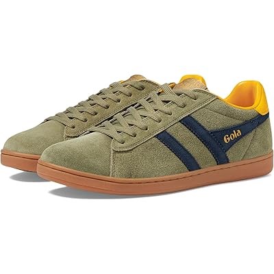 Кроссовки Gola Equipe II Suede с резиновой подошвой и прочным верхом из замши 11227030