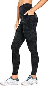 Crz Yoga Женские леггинсы Naked Feeling 28 дюймов - с высокой талией, карманами и поддержкой живота 11241311