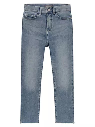 Dl1961 Джинсы для девочек Emie с прямыми брюками и высокой талией, идеальные для повседневной носки 10043399