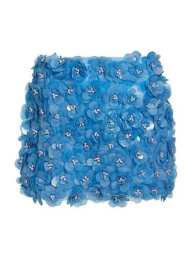 Mariandree Gaitan Мини-юбка Movement Paula с цветочным узором, высокая талия, 100% полиэстер 11166426