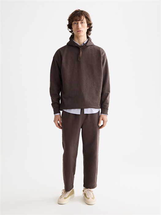 Оверсайз худи с гармент-драем Scotch &amp, Soda для создания расслабленного стиля 11228991