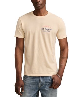 Мужская хлопковая футболка классического кроя с коротким рукавом St. Barts Swim Club от Lucky Brand 11239848