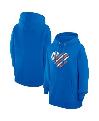 Женское худи G-III 4Her с принтом New York Mets, комфортное, 80% хлопок, 20% полиэстер 11223941