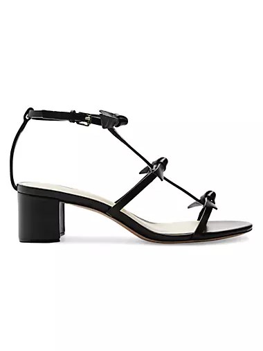 Кожаные сандалии Slim Lolita 45MM с открытым носком и застежкой-пряжкой от Alexandre Birman 10047242