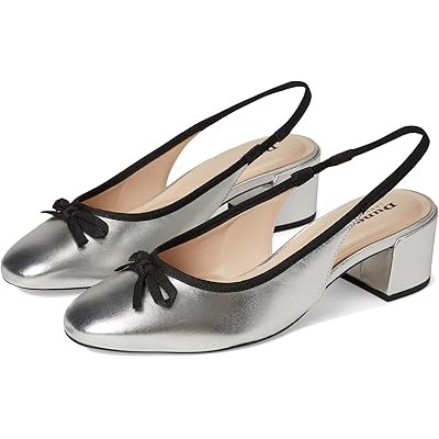 Оригинальные женские кожаные босоножки Dune London Classy с низким каблуком и амортизацией 11201537