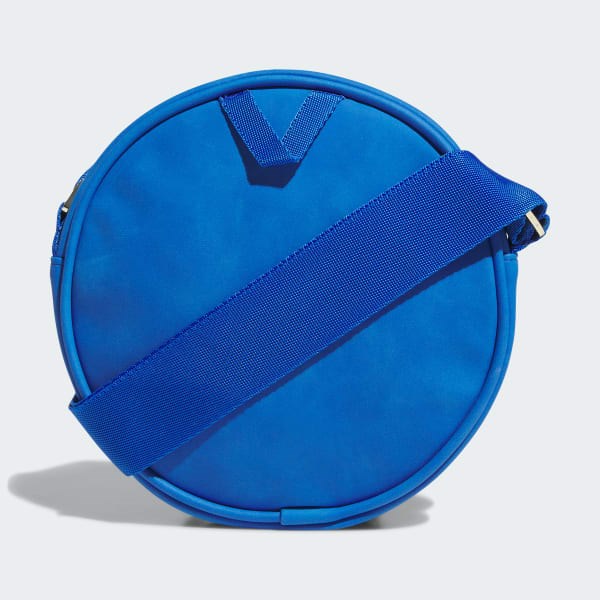 adidas Originals Сумка через плечо из плюша и полиуретанового замша с регулируемым ремнём (до 140 см) и металлической фурнитурой 11240048