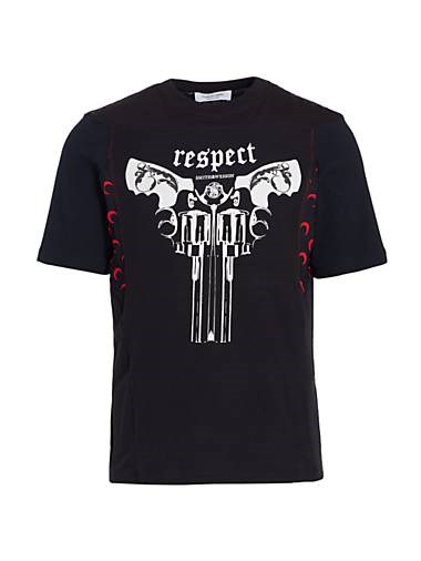 Футболка с графикой панелей K Moon от Marine Serre, с круглым вырезом и коротким рукавом, 100% хлопок 11164576