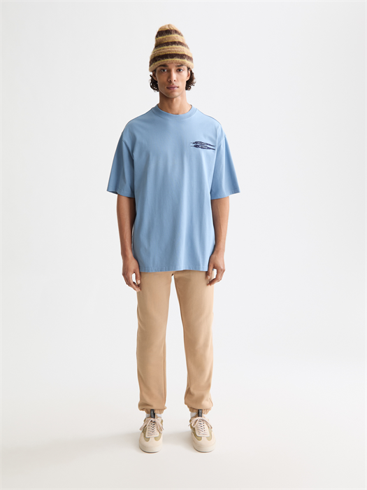 Scotch &amp, Soda Молодёжная свободная футболка с ярким графическим дизайном для эффектного образа 11177780