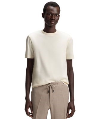 Hugo Boss Футболка Boss из мерсеризованного хлопка стандартного кроя с коротким рукавом и свободной посадкой 11239884