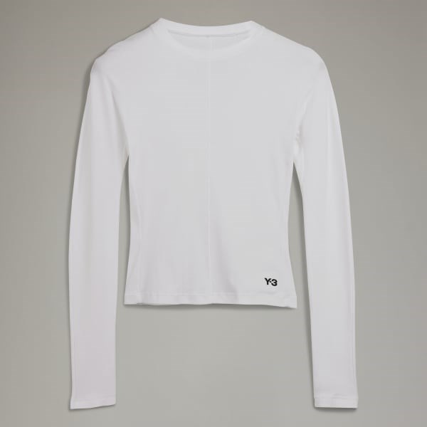 Adidas Y-3 Базовый слой: футболка с длинным рукавом Y-3 из мягкого органического хлопка 11169654