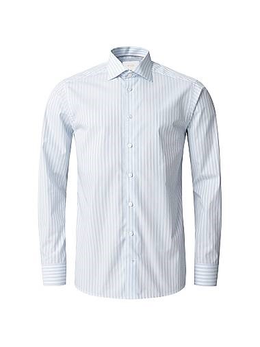 Рубашка с бенгальской полоской от Eton, современный крой, длинные рукава, перламутровые пуговицы 11166192