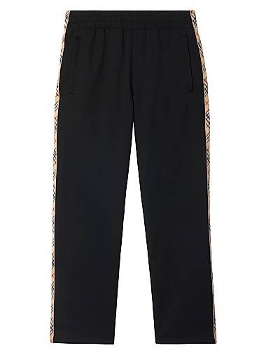 Спортивные брюки в клетку от Burberry с эластичным поясом, карманами, из 54% полиэстера и 46% хлопка 11167143