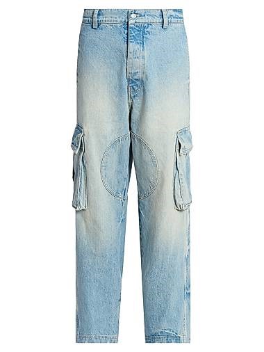 Джинсовые карго-брюки Nahmias из хлопка с большими карманами, 100% хлопок, США 11031043