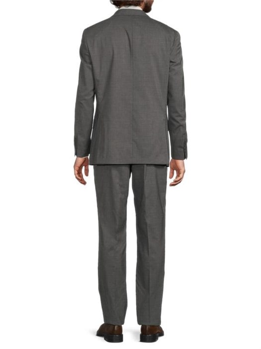 Классический двухпуговичный костюм из шерсти New York Fit от Hart Schaffner Marx с 98% шерсти, Канада 11170156