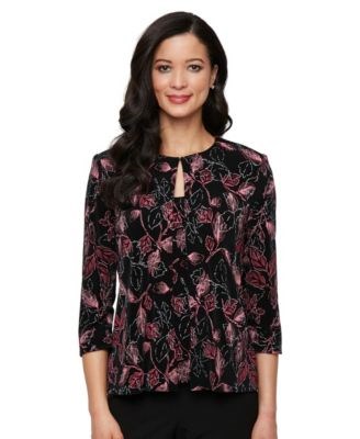 Комплект из 2 предметов для маленькой: Жакет с 3/4 рукавами и топ Alex Evenings 11224221