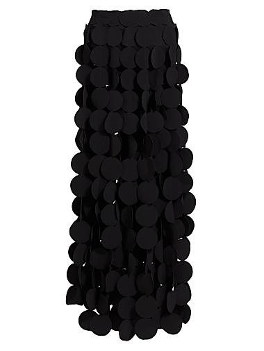 Макси-юбка с многослойным дизайном и аппликациями от A.W.A.K.E. Mode, Португалия 11165731