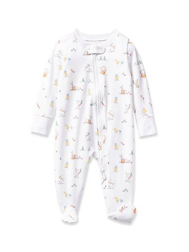 Petite Plume Детский комбинезон из 100% хлопка  ,Пасхальная веселушка , с длинными рукавами и застежкой на молнию 11169516