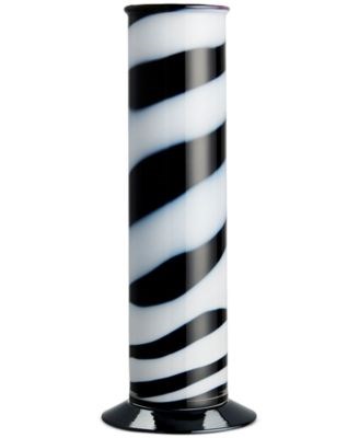 Kosta Boda Цилиндрическая кристаллическая ваза 30 см, ручная работа стеклодува, дизайнерский стиль лабораторного стекла, диаметр 20 см 11027362