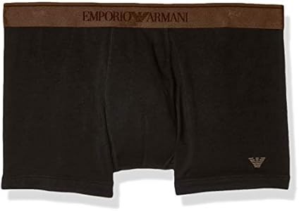 Мужские боксеры Emporio Armani с блестящим поясом и логотипом, 95% хлопок, 5% эластан 11262368