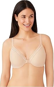 Бюстгальтер Wacoal Perfect Primer для полного размера с вырезом спереди, подкладкой и регулируемыми бретелями 11260514