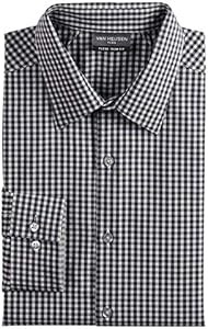 Мужская одежда Van Heusen: тёмно-серый лонгслив Slim-Fit с 4-сторонней растяжкой 11274990