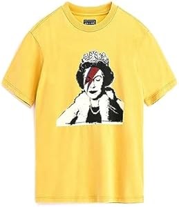 Guess Детская футболка с графическим принтом Queen из 100% хлопка, с короткими рукавами и стандартным кроем, для возраста 7-16 лет 11273828