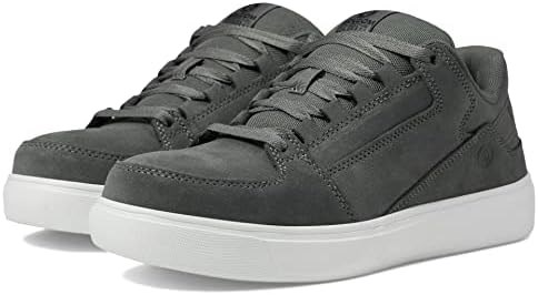 Мужские кроссовки Volcom® Evolve EH Comp Toe – замшево-кожаный верх, амортизирующая мягкая стелька с мемори-фомом, серый цвет, размер 10.5 M 11279492