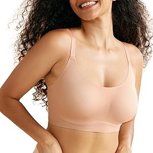 Бесшовный бюстгальтер Momcozy для женщин, без косточек, с полным охватом и регулируемыми бретелями 11248920