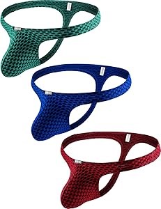 Мужские плавки iKingsky Lift Up Pouch с поддерживающей нижней частью и T-образной конструкцией, 85% полиамид, 15% эластан 11268239