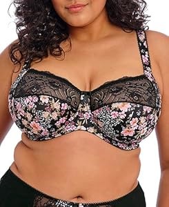 Бюстгальтер-бюстье Elomi Morgan с каркасом и регулируемыми бретелями, размер 32K, цвет «Летний сад» 11255184