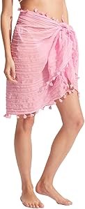 Саронг женский Seafolly с кисточками и отделкой из 100% хлопковой гази 11280208
