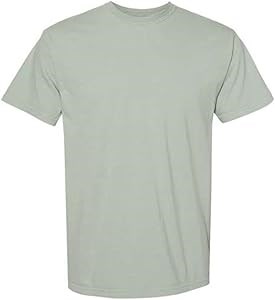 Футболка с коротким рукавом для взрослых из 100% хлопка от Comfort Colors, 6,1 унции, из экологичного материала 11283461